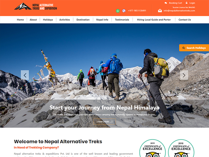 Nepal Alternative Treks